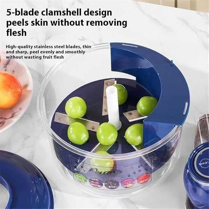 Fruit and vegetable peeler